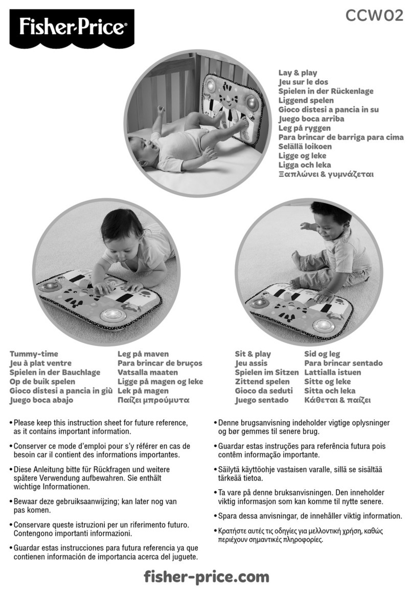 Fisher-Price CCW02 User manual Fisher-Price CCW02 User manual