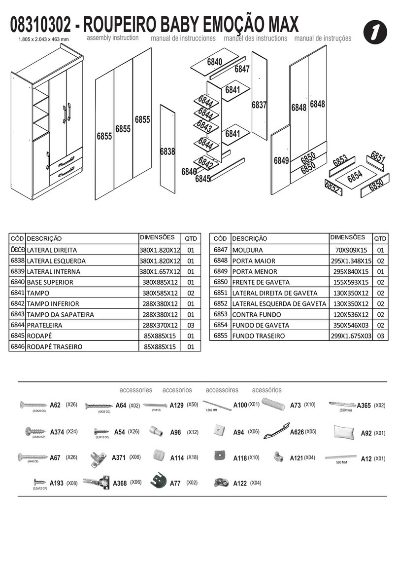Zanzini 08310302 Assembly instruction