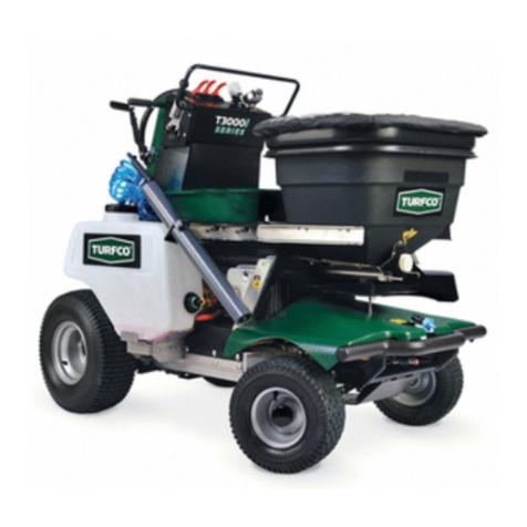 TURFCO T3000i Series Operator's manual