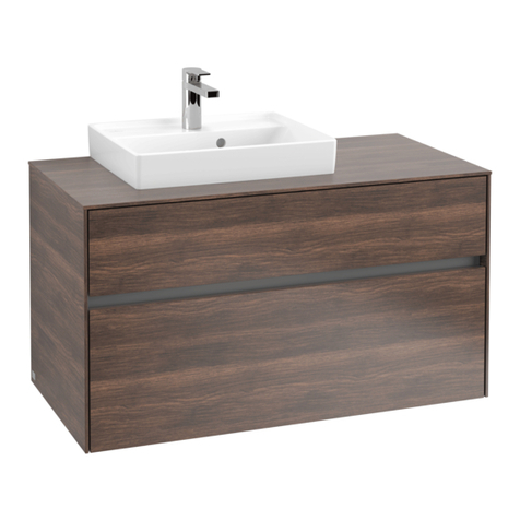 Villeroy & Boch Collaro C019L0DH Installation instruction