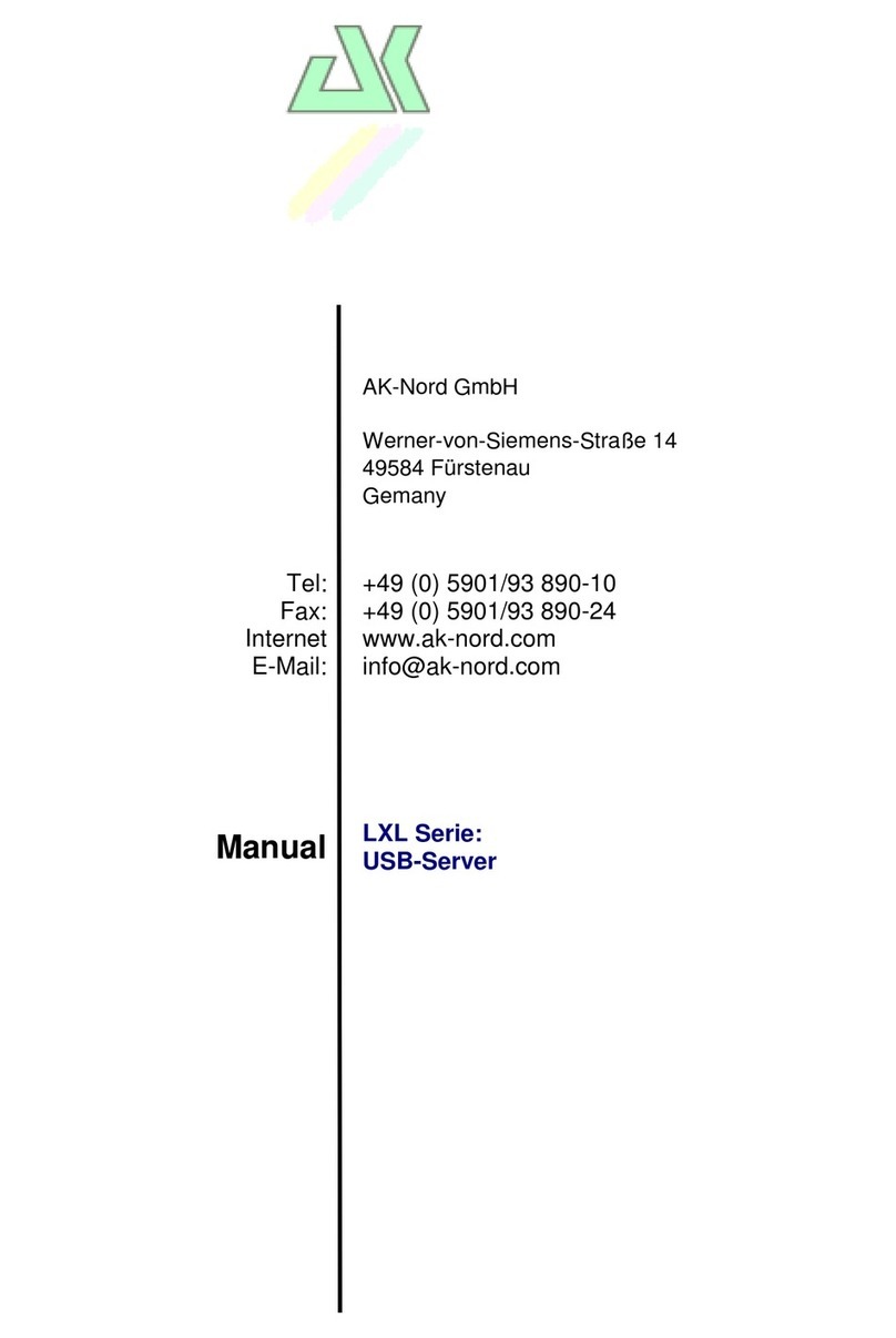 AK-NORD LXL Series manual
