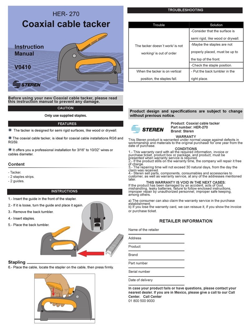 Steren HER-270 instruction manual