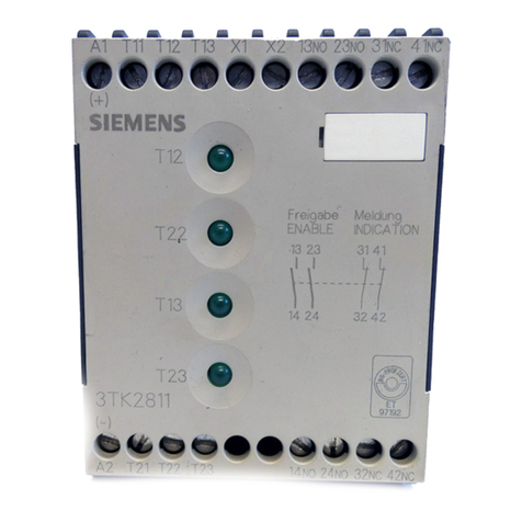Siemens 3TK2811 User manual