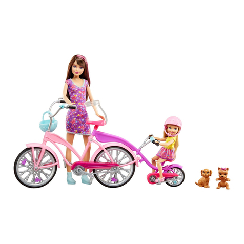 Mattel Barbie DYR28 instructions