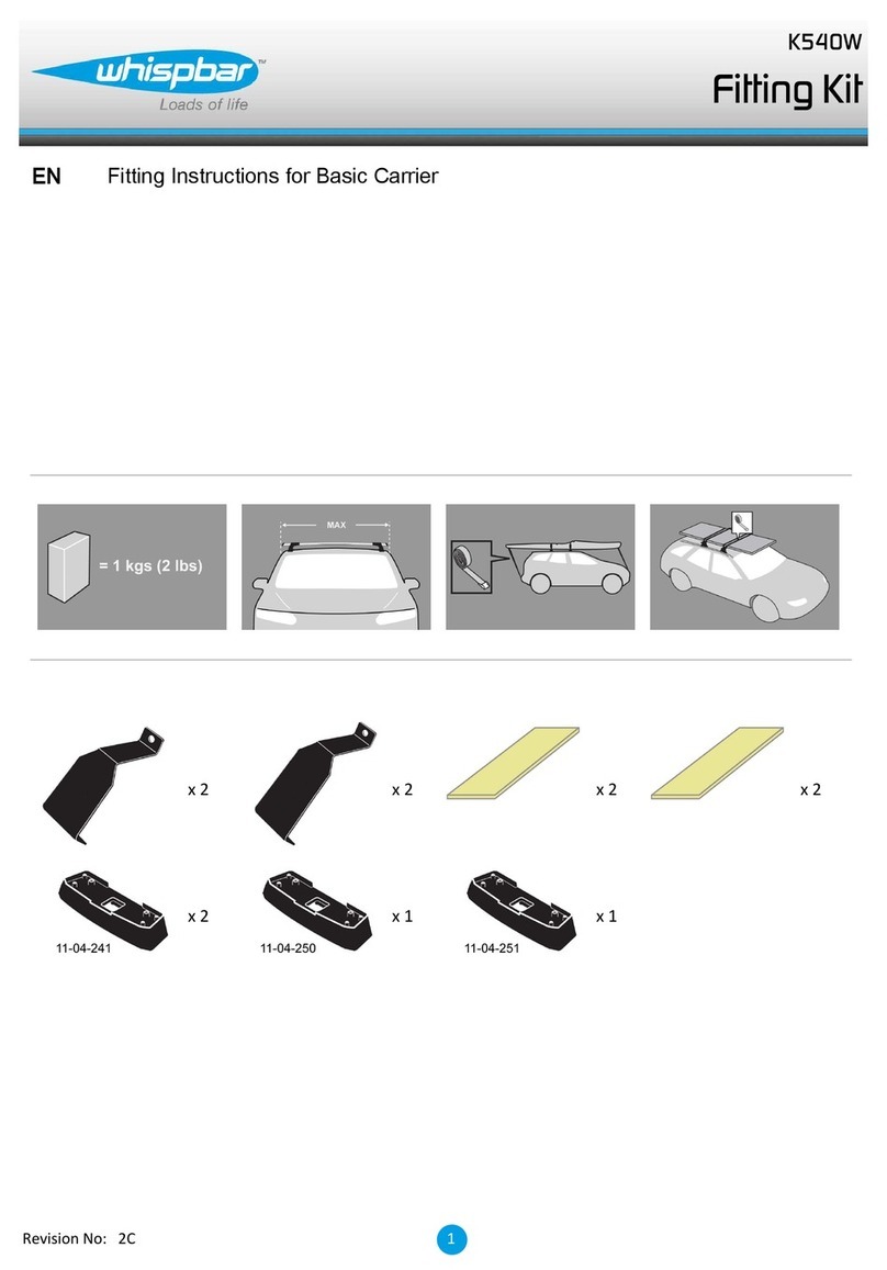 Whispbar K540W User manual