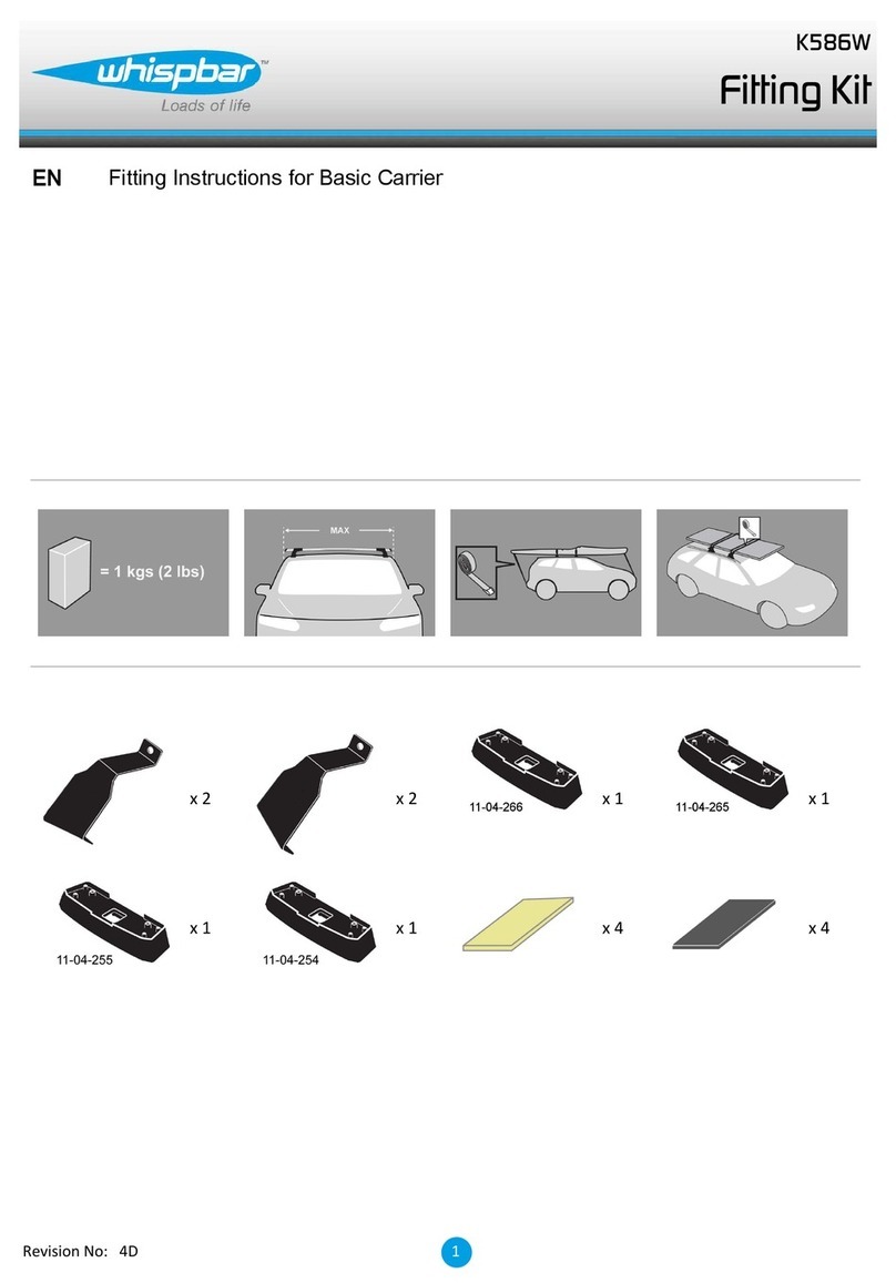 Whispbar K586W User manual