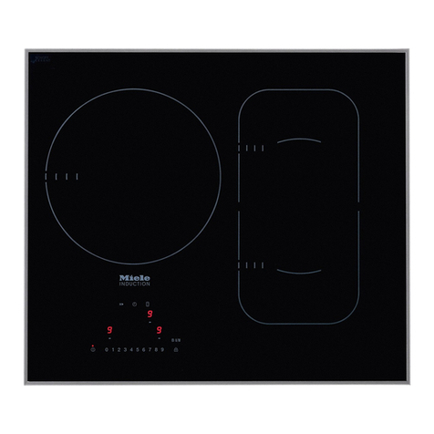 Miele KM 6320 Operating and installation instructions