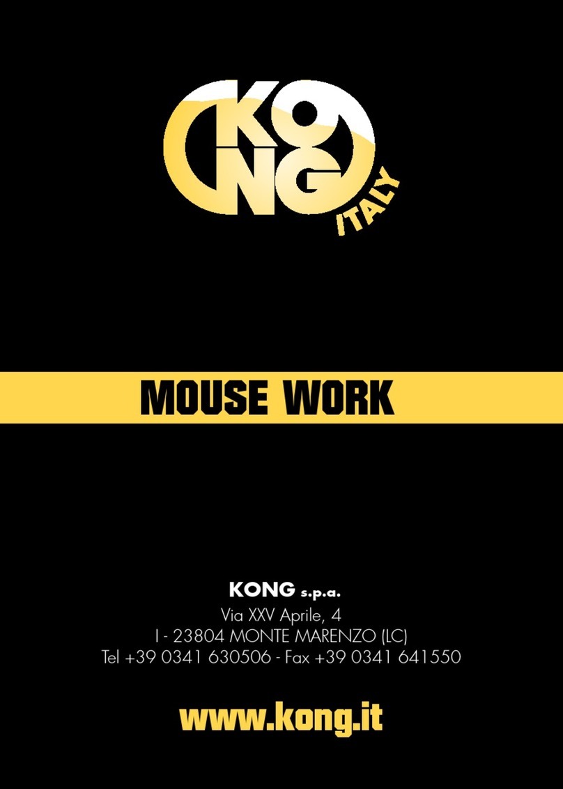 Kong MOUSE WORK manual