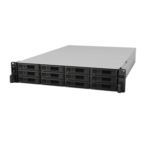 Synology NAS RS3621xs+ Hardware installation guide