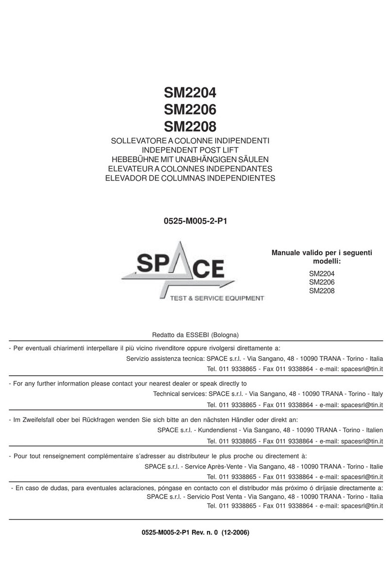 Space SM2204 manual