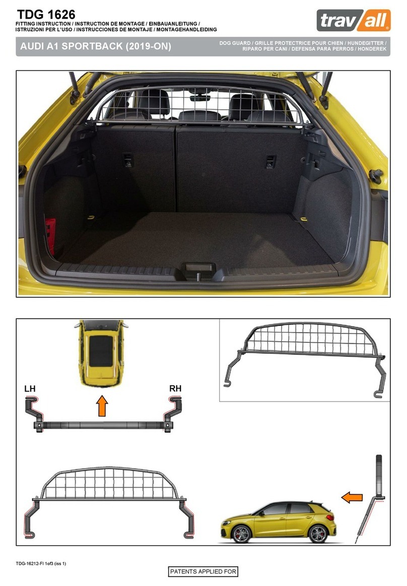 travall TDG 1626 Install guide travall TDG 1626 Install guide