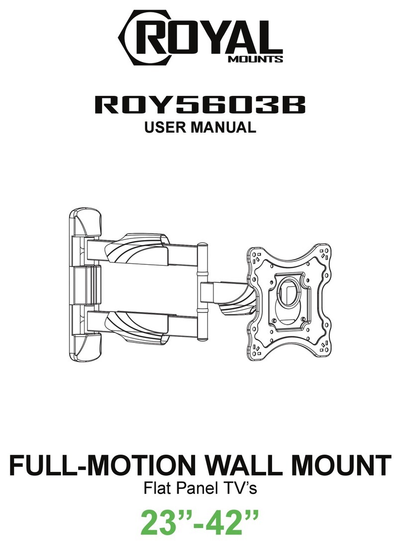 Royal Mounts ROY5603B user manual