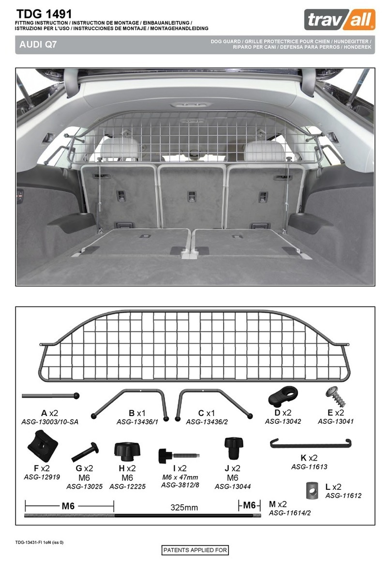 travall TDG 1491 Install guide travall TDG 1491 Install guide