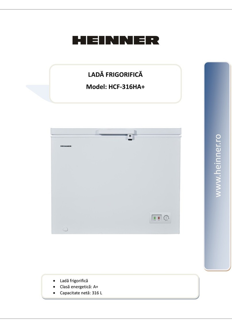 Heinner HCF-316HA+ manual