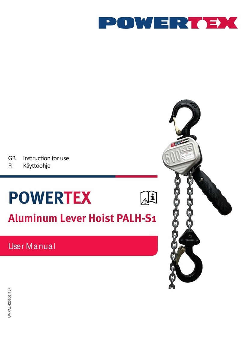 POWERTEX PALH-S1 Series User manual