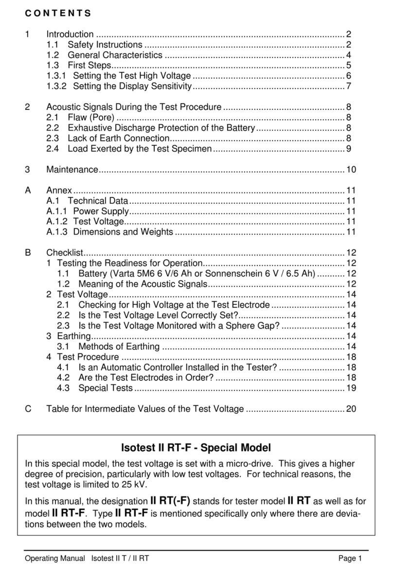 ELMED Isotest II RT operating manual