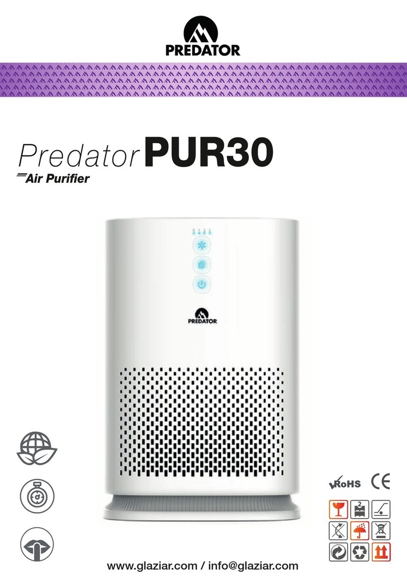 Glaziar PREDATOR PUR30 Instructions for use