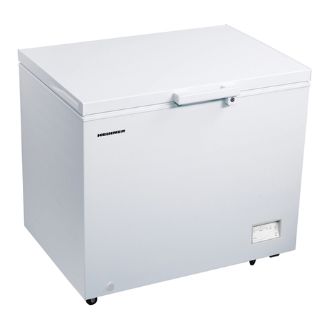 Heinner HCF-251NHA+ User manual