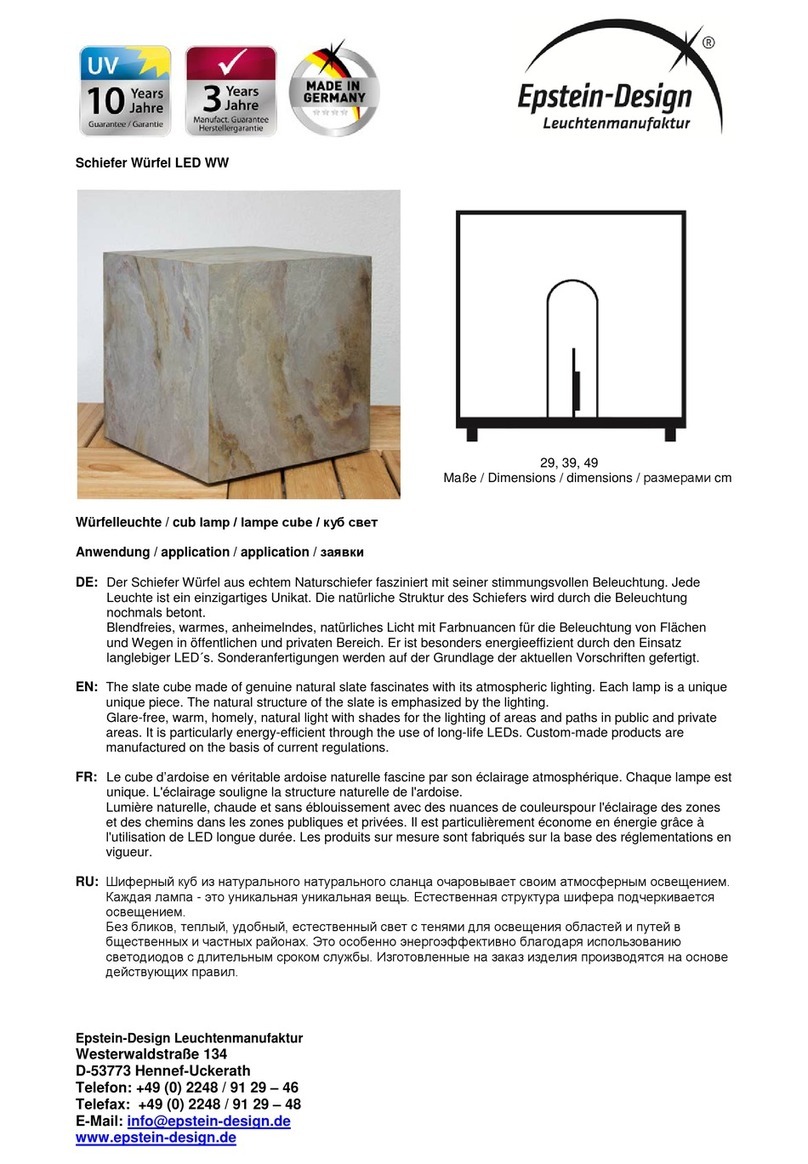 Epstein-Design Cube User manual