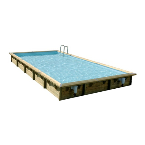 Outside Living Industries ubbink Linea 500x800 - H140 cm Note of assembly