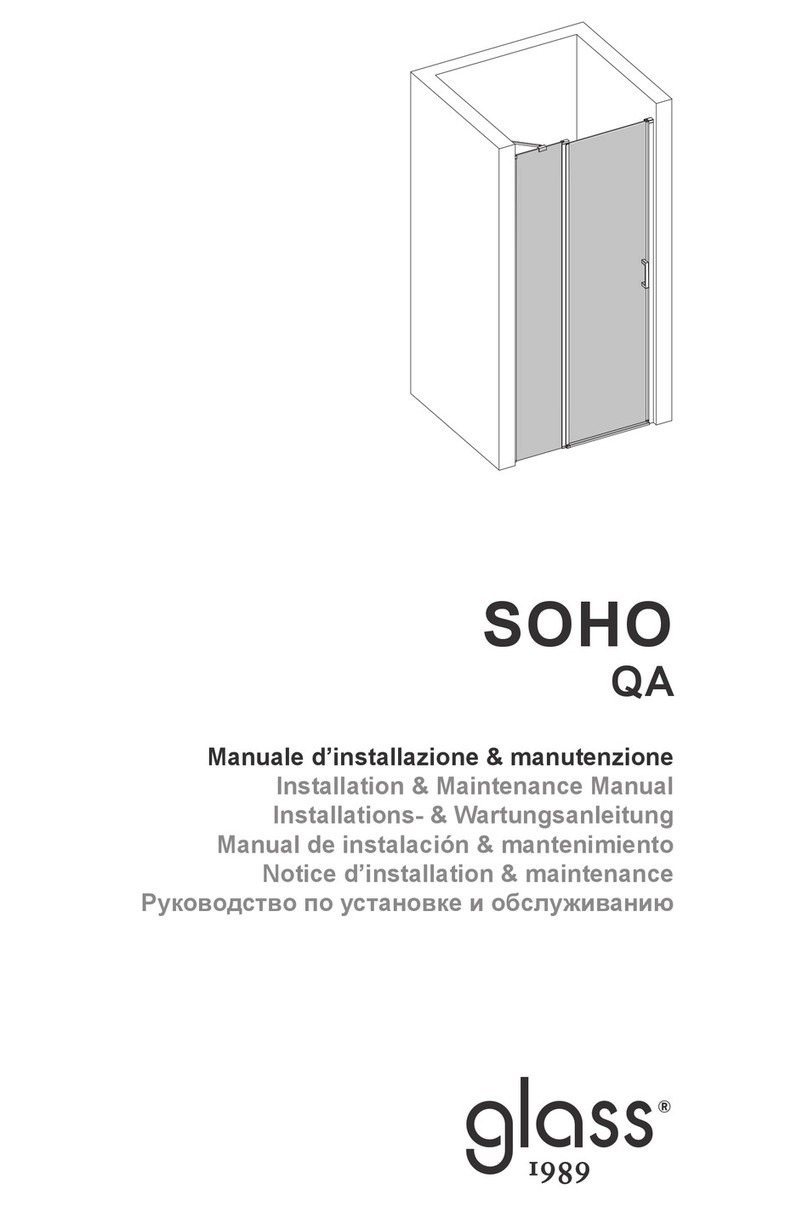 glass 1989 SOHO QA Installation & maintenance manual