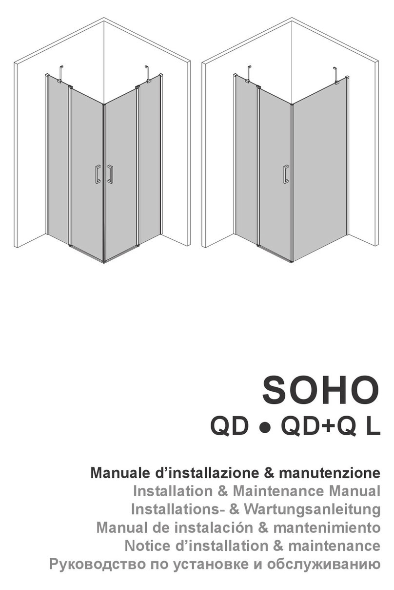 glass 1989 SOHO QD Installation & maintenance manual