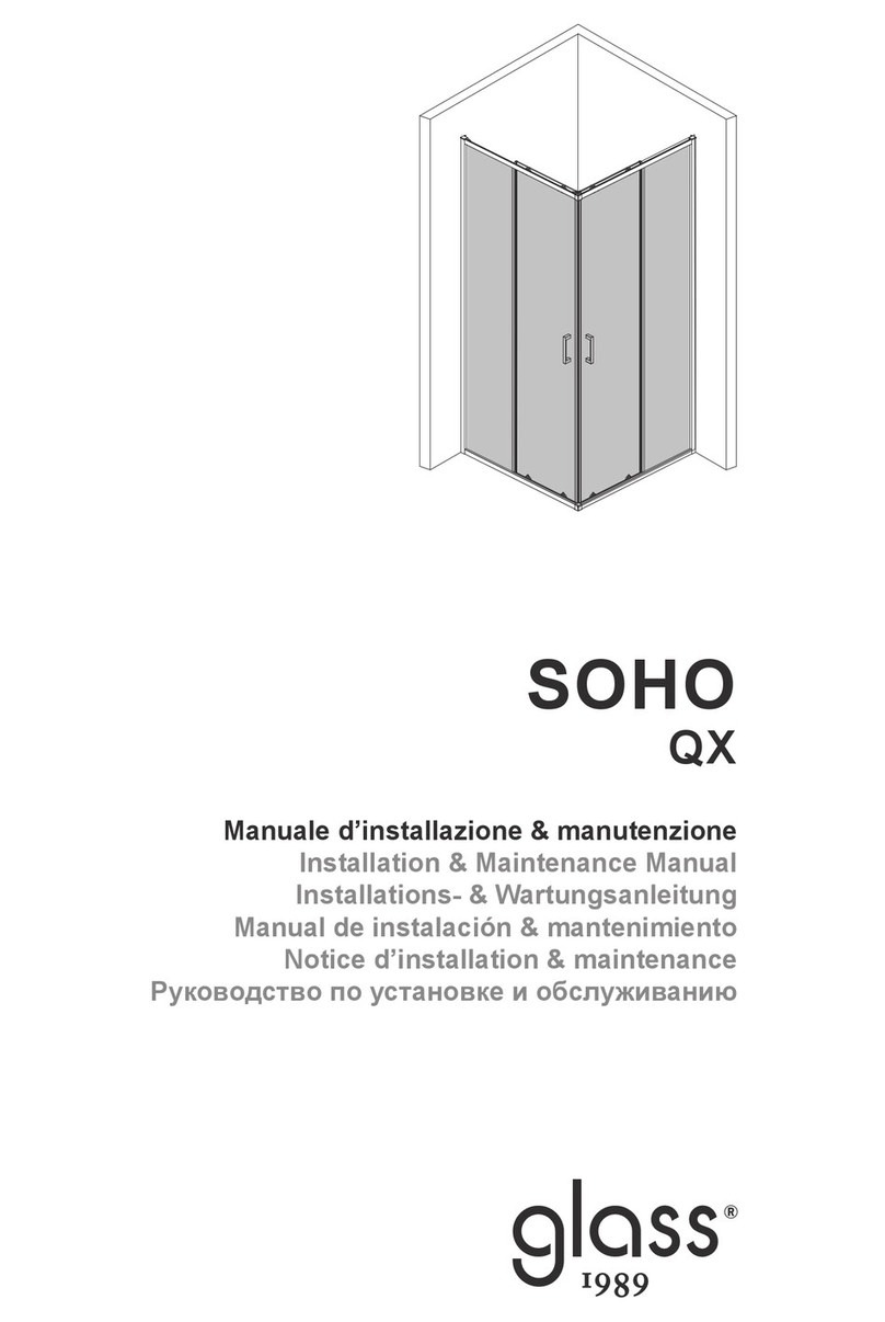glass 1989 SOHO QX Installation & maintenance manual