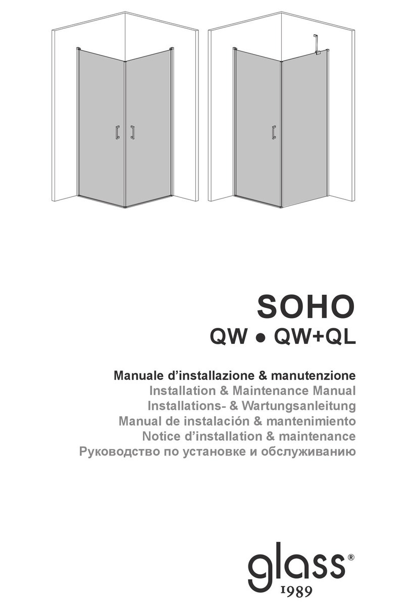 glass 1989 SOHO QW Installation & maintenance manual
