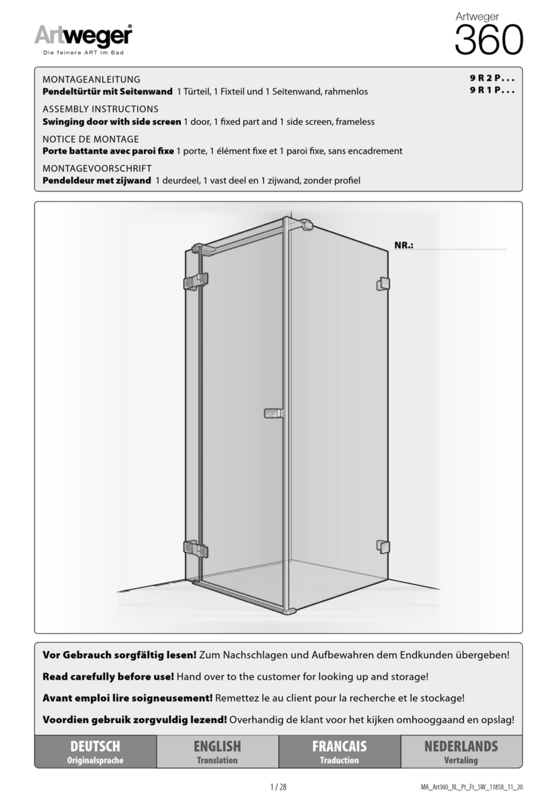Artweger 9R2P Series User manual Artweger 9R2P Series User manual
