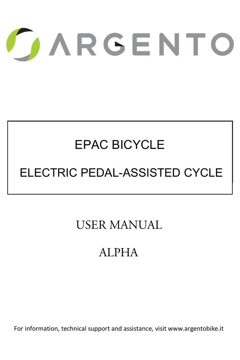 ARGENTO ALPHA User manual