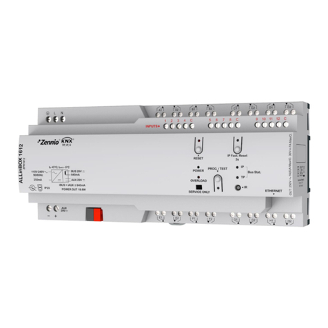 Zennio ALLinBOX 1612 Technical documentation