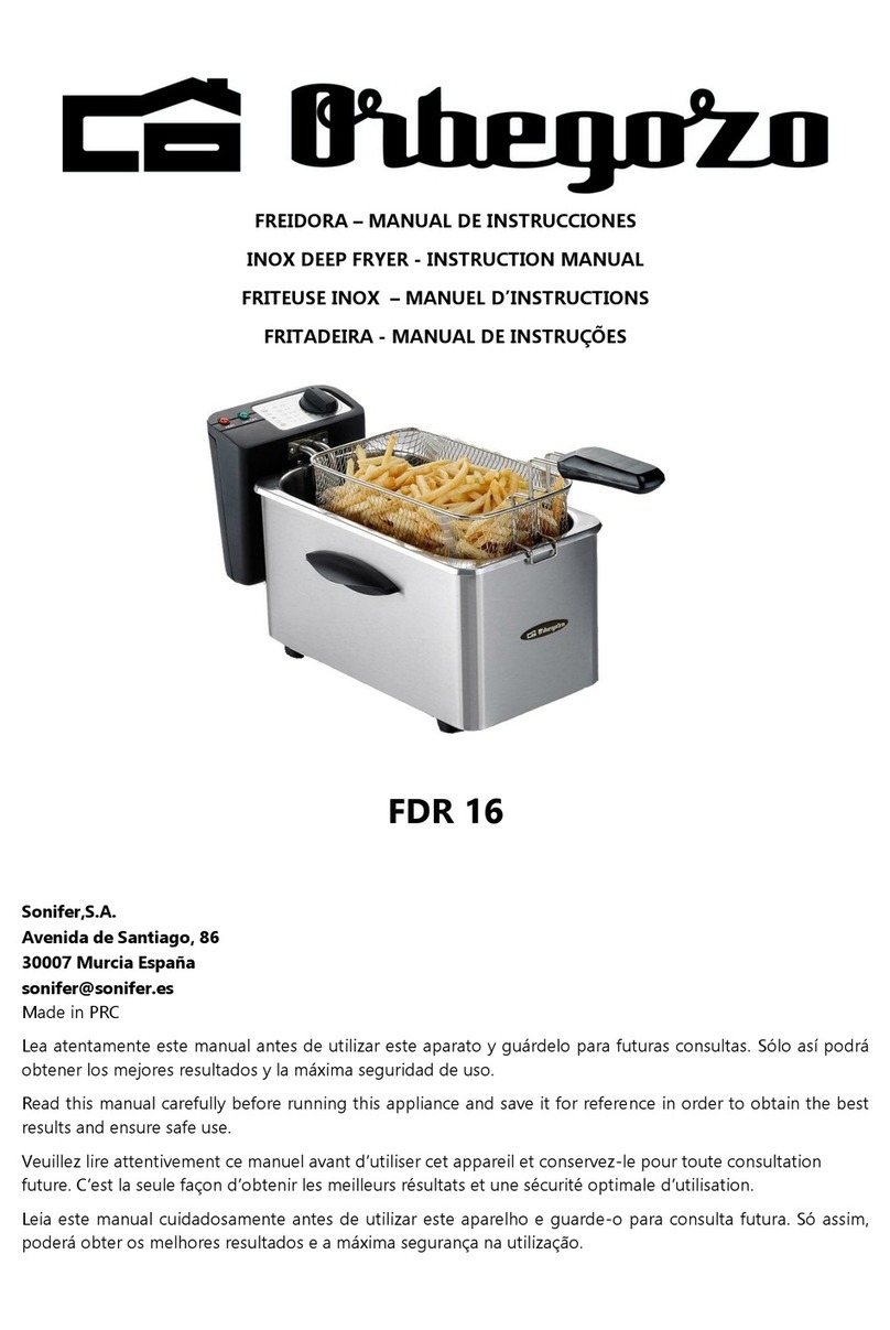 Orbegozo FDR 16 User manual