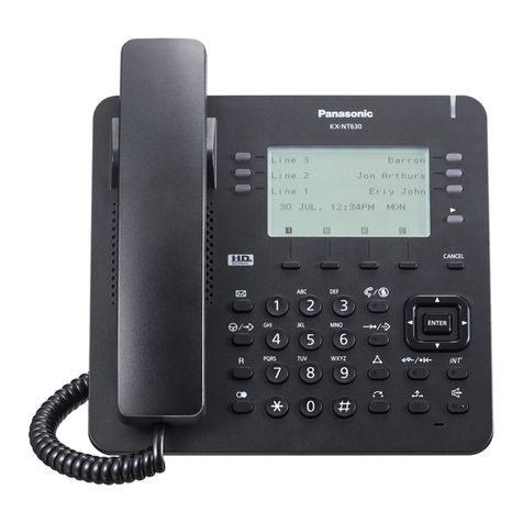 Panasonic KX-NT630 User manual