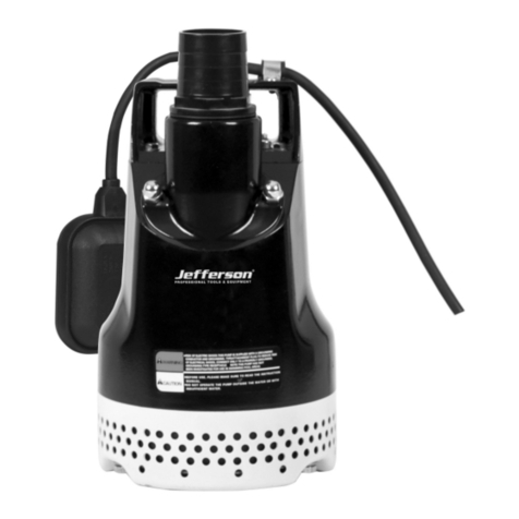 Jefferson Professional Tools & Equipment JEFSUBPIDW260-11 user manual Jefferson Professional Tools & Equipment JEFSUBPIDW260-11 user manual