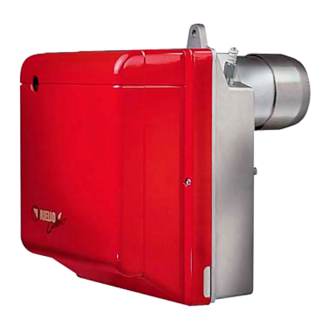 Riello Burners Gulliver RG3D Quick start guide