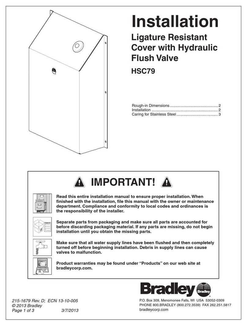 Bradley HSC79 User manual
