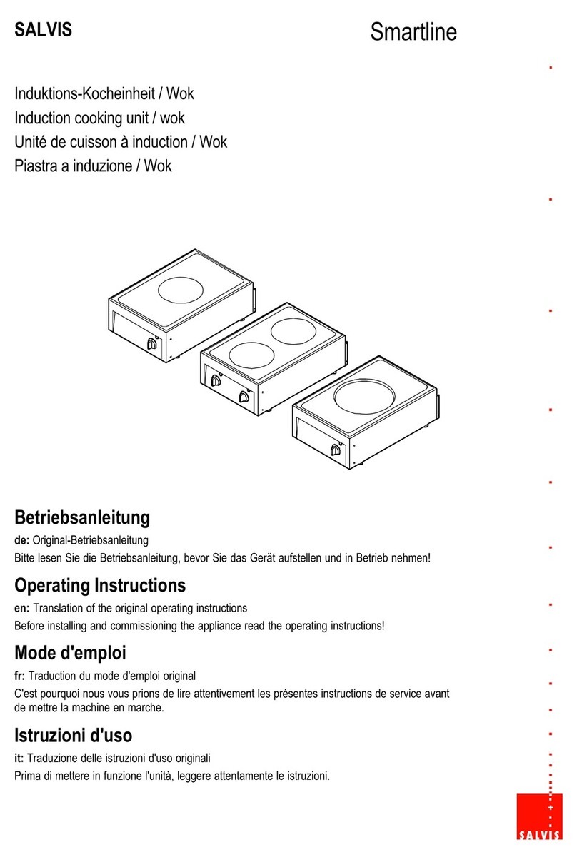 Salvis Smartline AKI0 BI371824 operating instructions