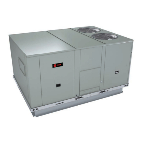 Trane Foundation GBC180 Installation and operating instructions