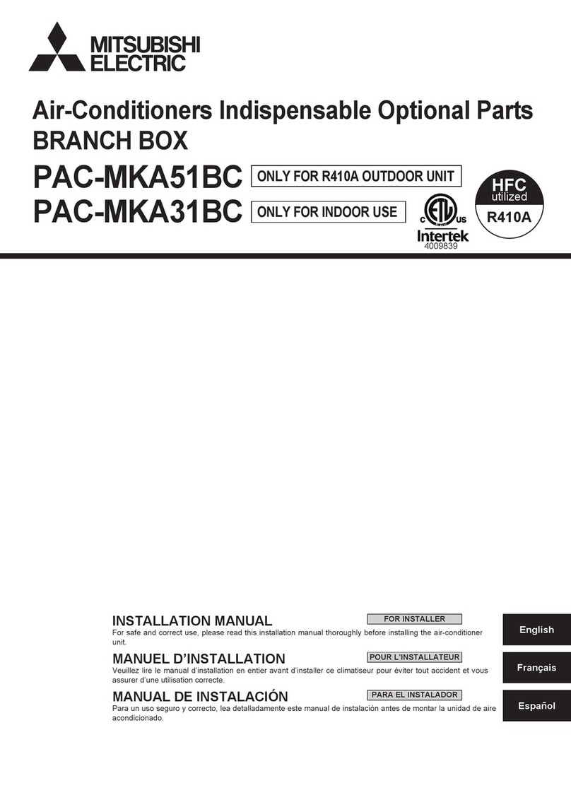Mitsubishi Electric PAC-MKA51BC User manual
