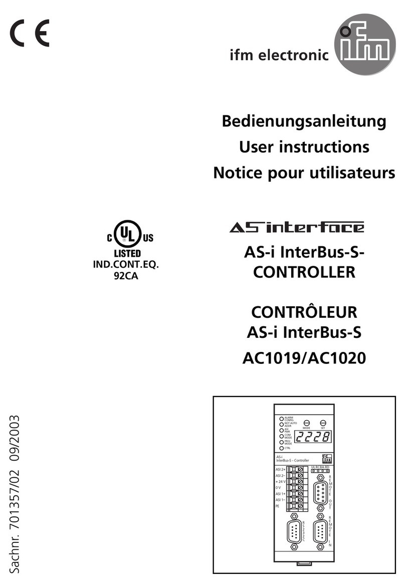IFM Electronic AC1019 User instructions