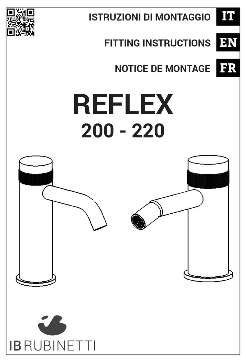 IB RUBINETTI REFLEX 200 User manual