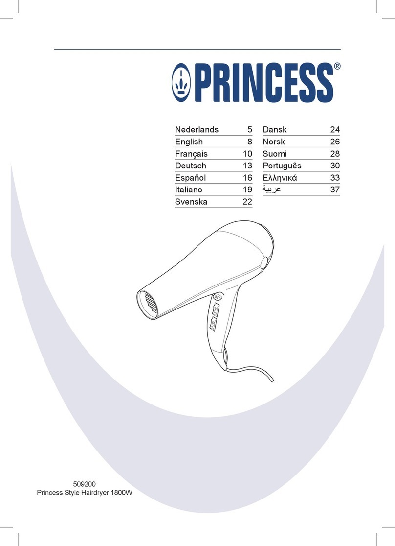 Princess 509200 manual