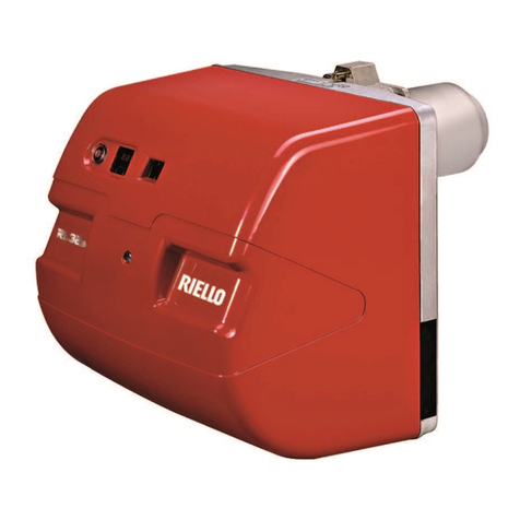Riello RL 22 BLU Quick start guide