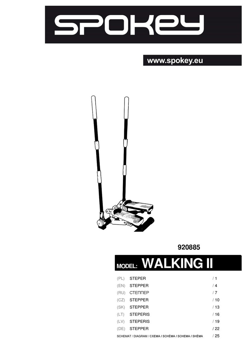 Spokey WALKING II user guide