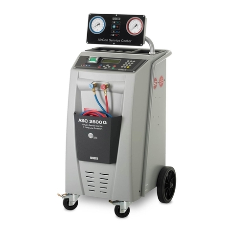 Waeco AirConServiceCenter ASC 2500 G LE operating manual