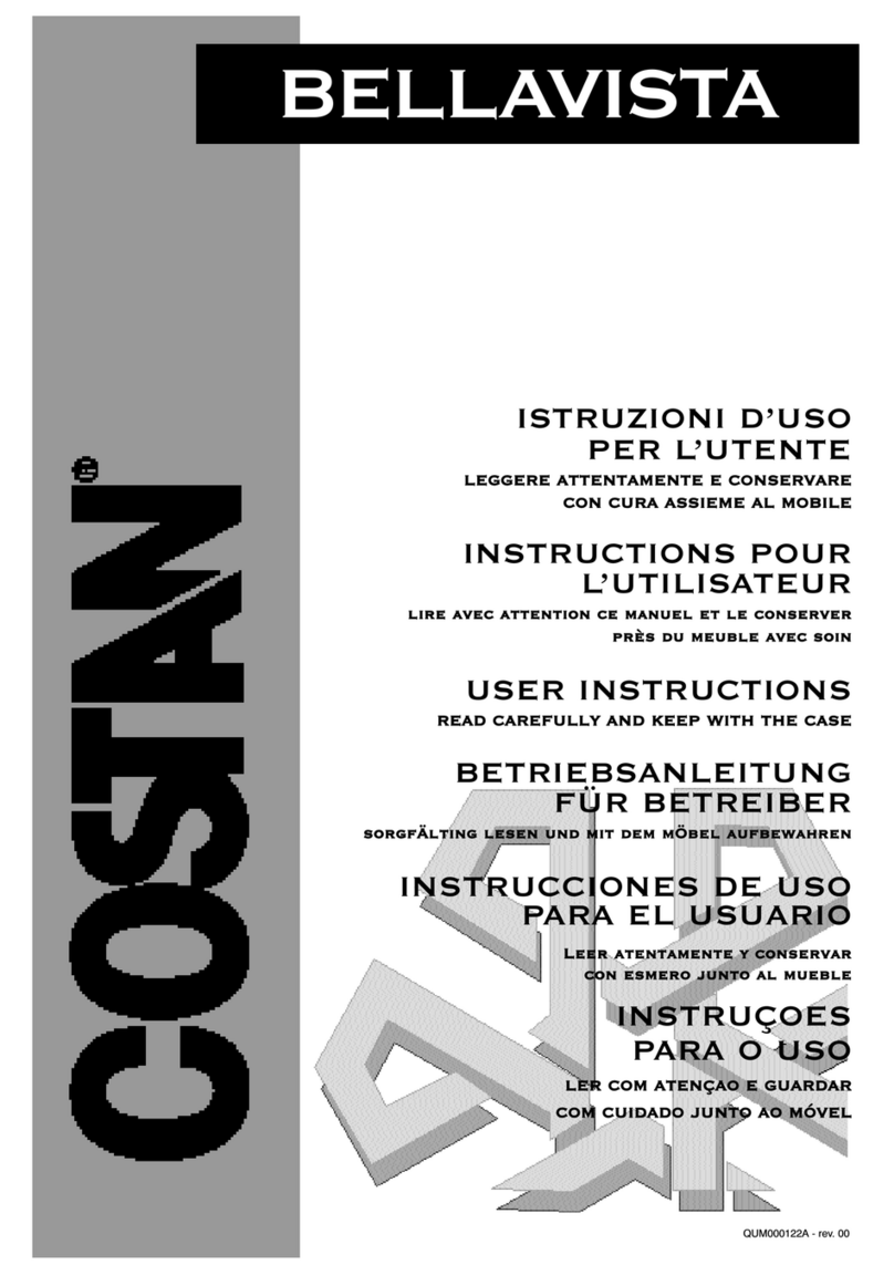 Costan BELLAVISTA H2000 User manual