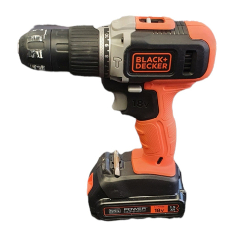 BLACK DECKER BCD003 Original instructions