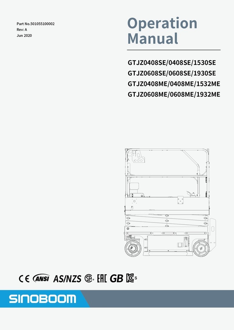 Sinoboom GTJZ0408SE User manual