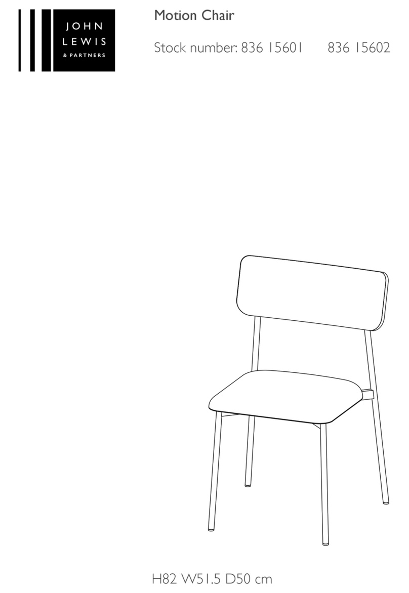 John Lewis Motion 836 15601 User manual