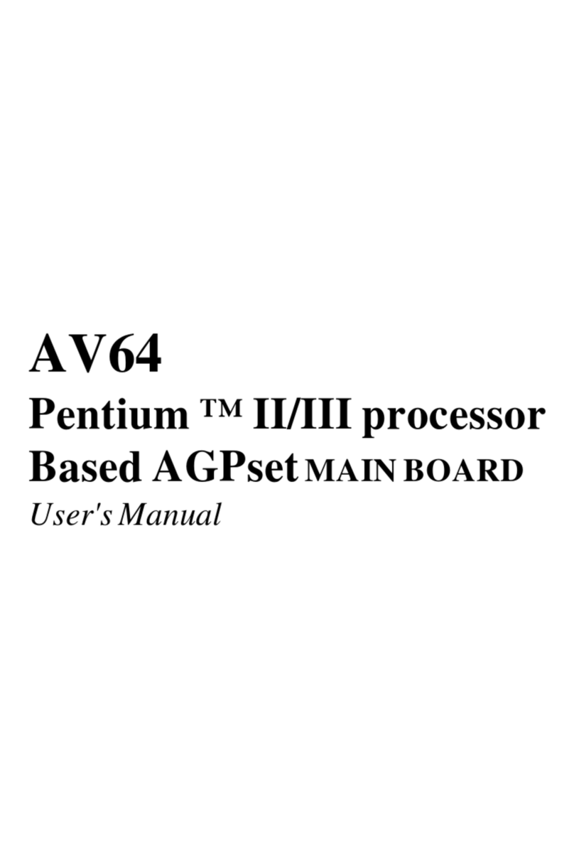 Shuttle AV64 User manual Shuttle AV64 User manual